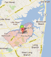 map-of-oceanport-nj