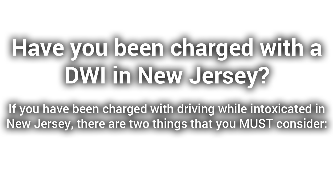 DWI Lawyer in New Jersey