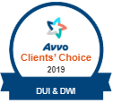 Avvo Clients' Choice 2019 DUI Lawyer